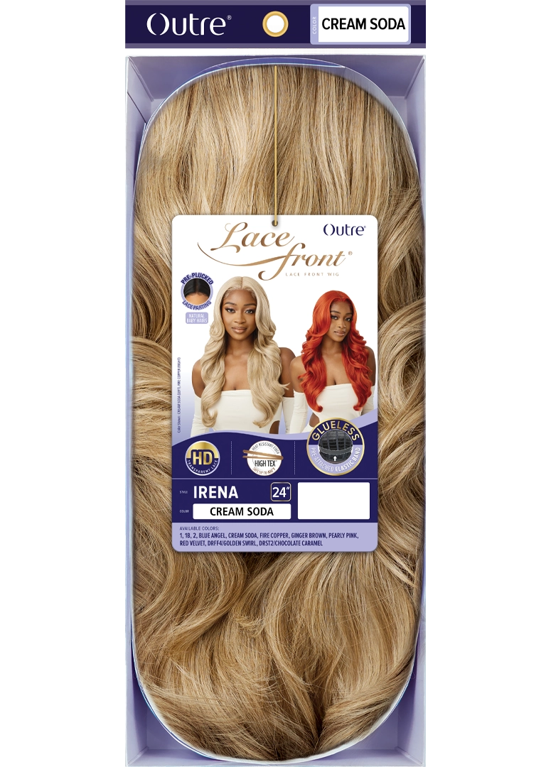 Outre HD Transparent Glueless Lace Pre-Plucked 5" Deep Part Lace Front Wig Irena - Elevate Styles