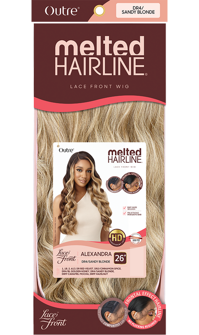 Outre Melted Hairline Collection - Swiss Lace Front Wig Alexandra 26" - Elevate Styles
