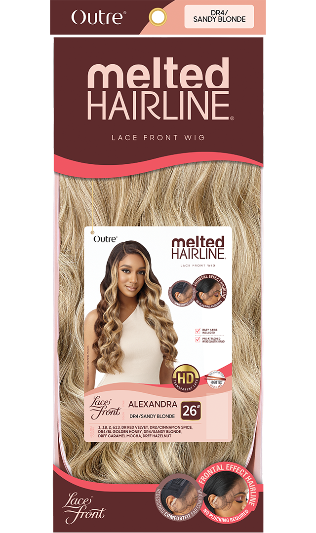 Outre Melted Hairline Collection - Swiss Lace Front Wig Alexandra 26" - Elevate Styles