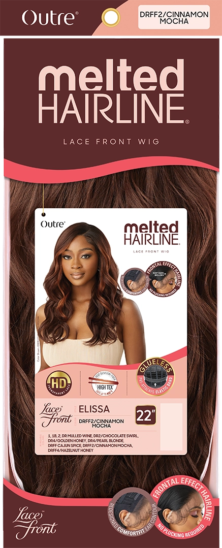 Outre HD Melted Hairline Lace Front Wig - Elissa - Elevate Styles