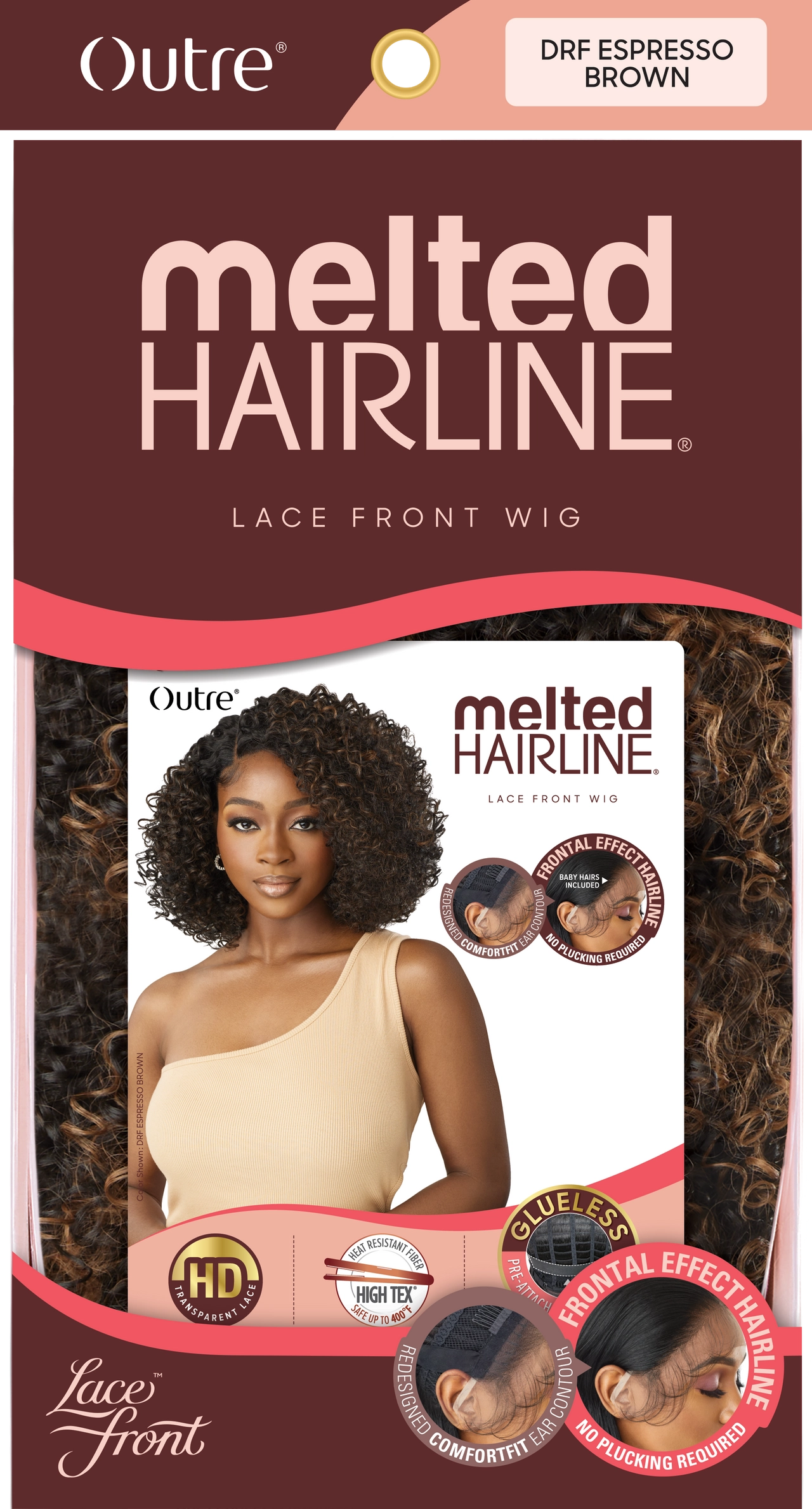 Outre HD Melted Hairline Lace Front Wig - Jinean - Elevate Styles