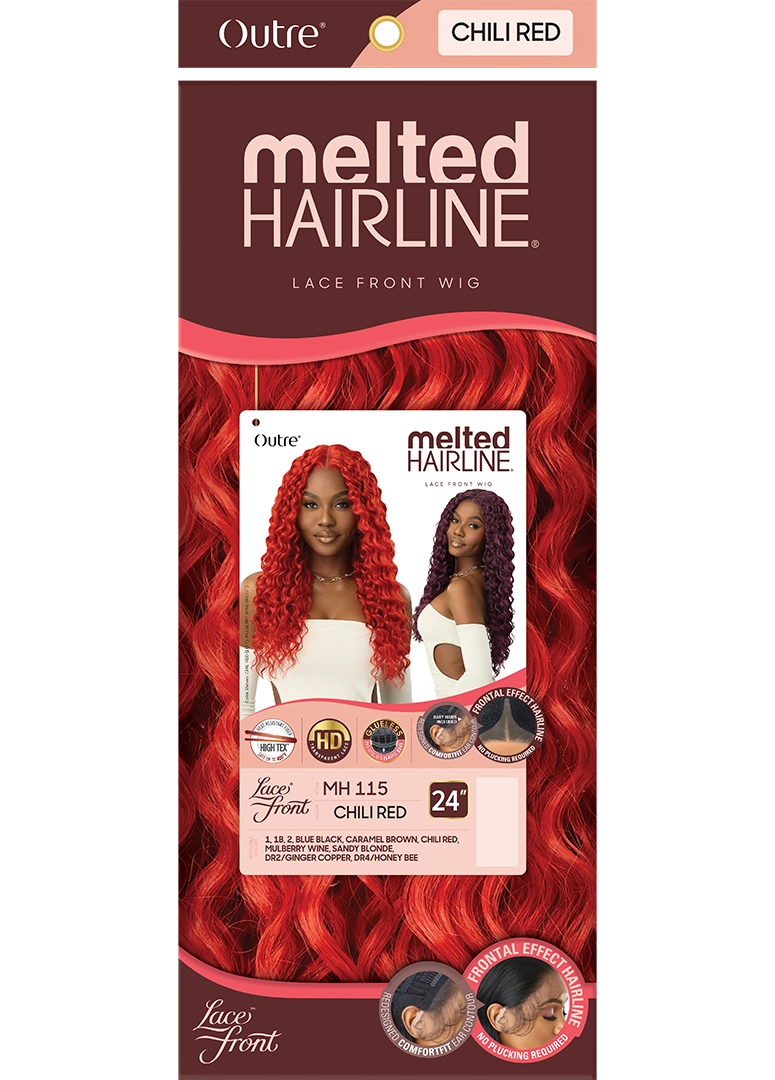 Outre Synthetic Melted Hairline HD Lace Front Wig MH115 QLMHMH115 - Elevate Styles