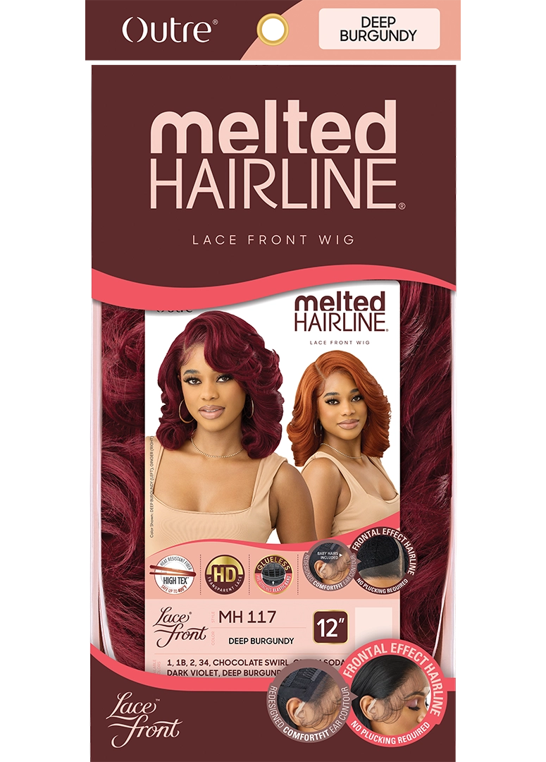 Outre Synthetic Melted Hairline HD Lace Front Wig MH117 QLMHMH117 - Elevate Styles