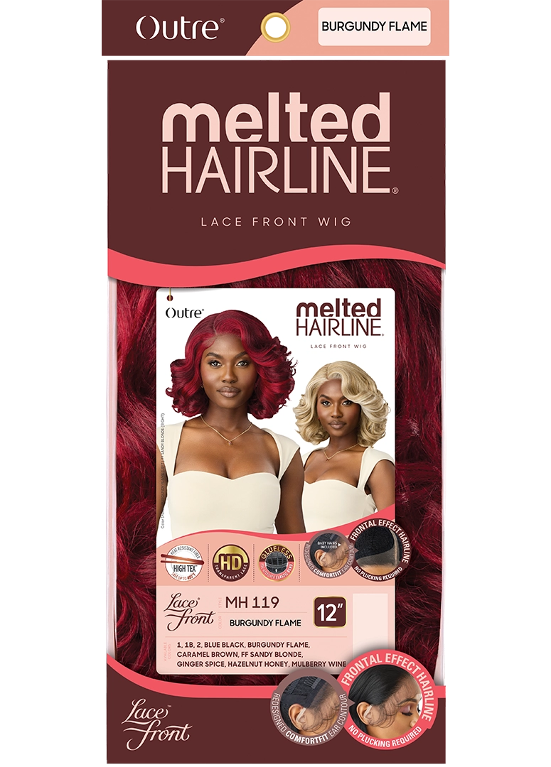 Outre Synthetic Melted Hairline HD Lace Front Wig MH119 QLMHMH119 - Elevate Styles