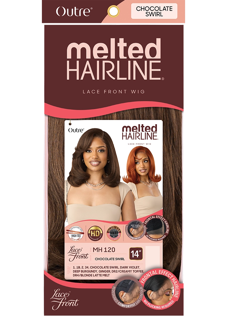 Outre Synthetic Melted Hairline HD Lace Front Wig MH120 QLMHMH120 - Elevate Styles