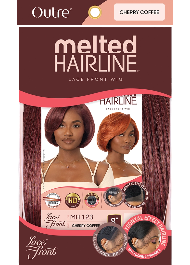 Outre Synthetic Melted Hairline HD Lace Front Wig MH123 QLMHMH123