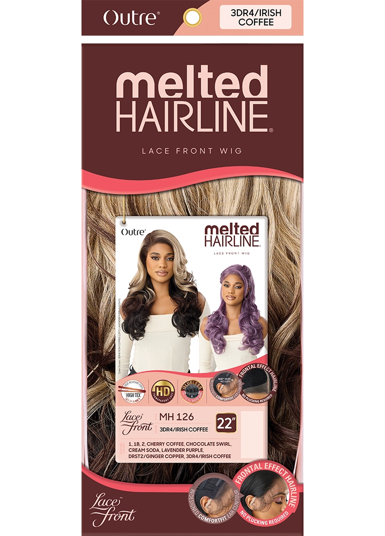 Outre Synthetic Melted Hairline HD Lace Front Wig MH126 QLMHMH126