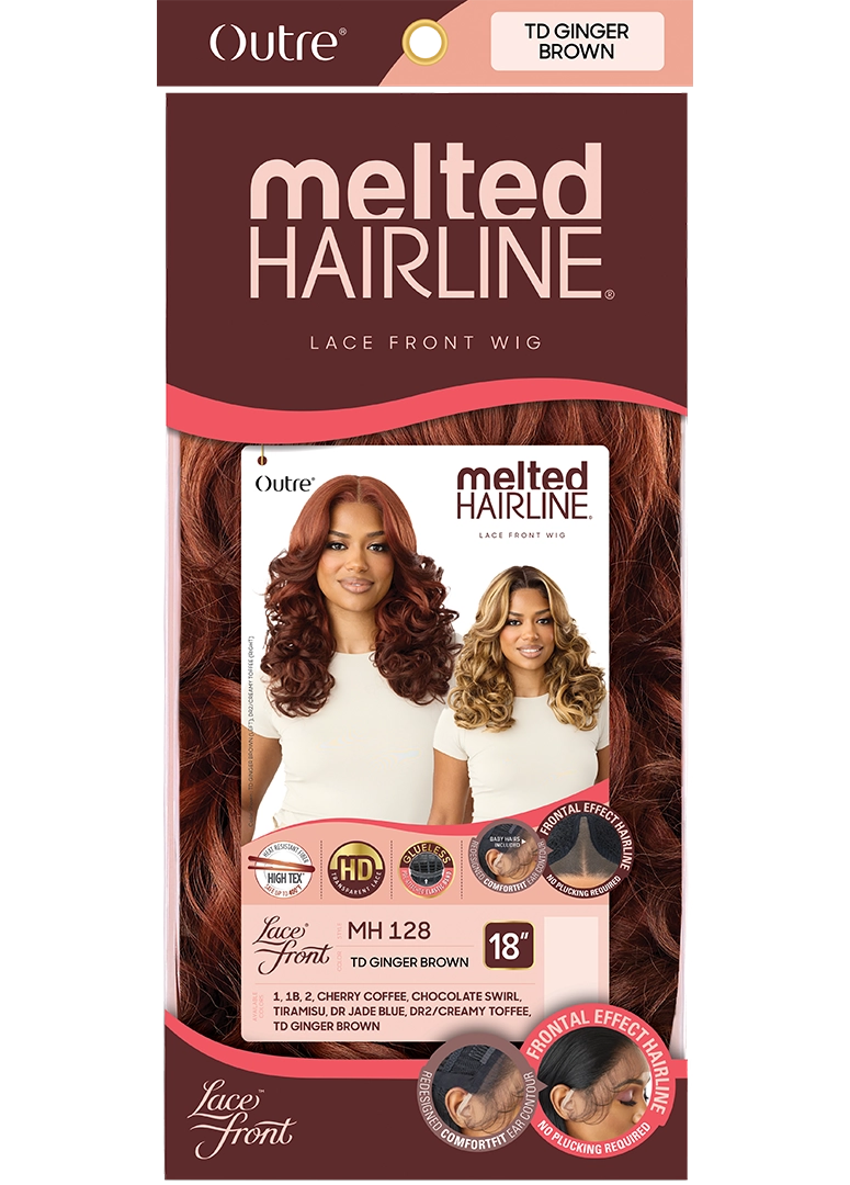 Outre Synthetic Melted Hairline HD Lace Front Wig MH128 QLMHMH128