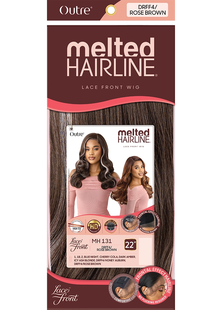 Outre Synthetic Melted Hairline HD Lace Front Wig MH131 QLMHMH131