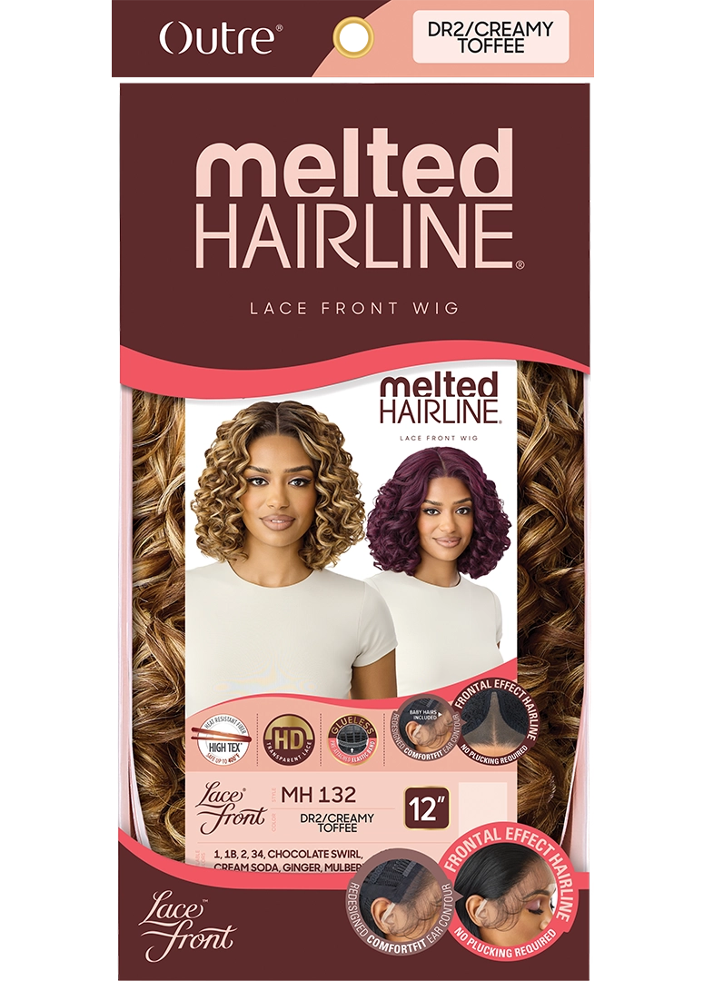 Outre Synthetic Melted Hairline HD Lace Front Wig MH132 QLMHMH132