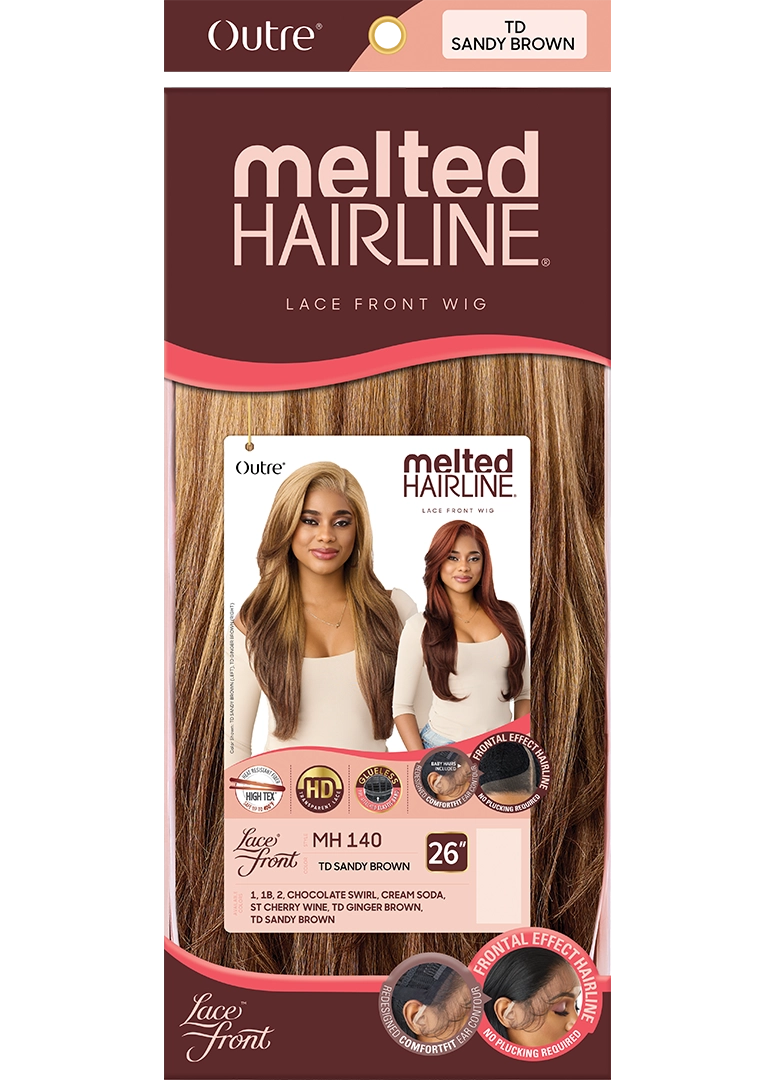 Outre Synthetic Melted Hairline HD Lace Front Wig MH140 QLMHMH140 - Elevate Styles