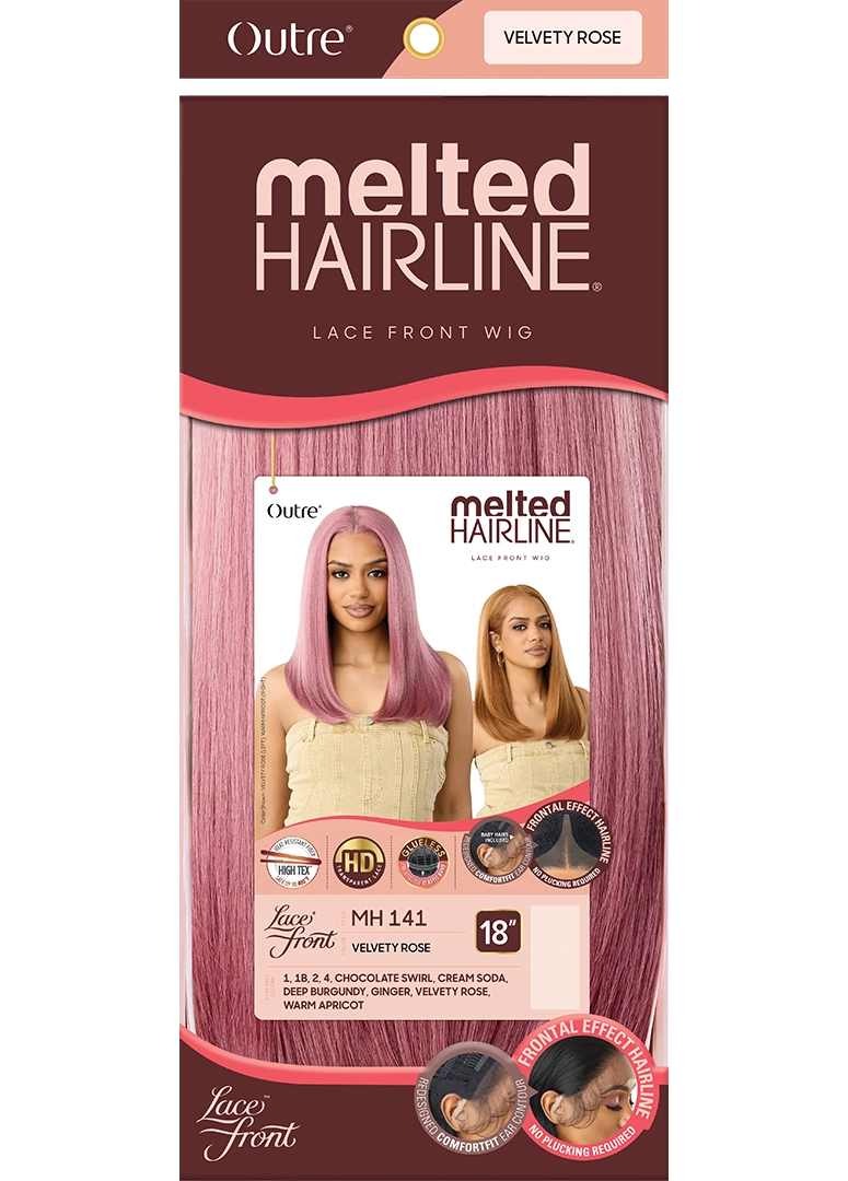Outre Synthetic Melted Hairline HD Lace Front Wig MH141 QLMHMH141 - Elevate Styles