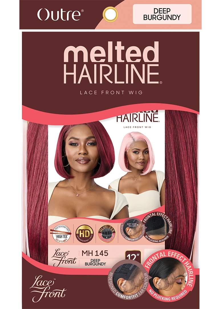 Outre Synthetic Melted Hairline HD Lace Front Wig MH145 QLMHMH145