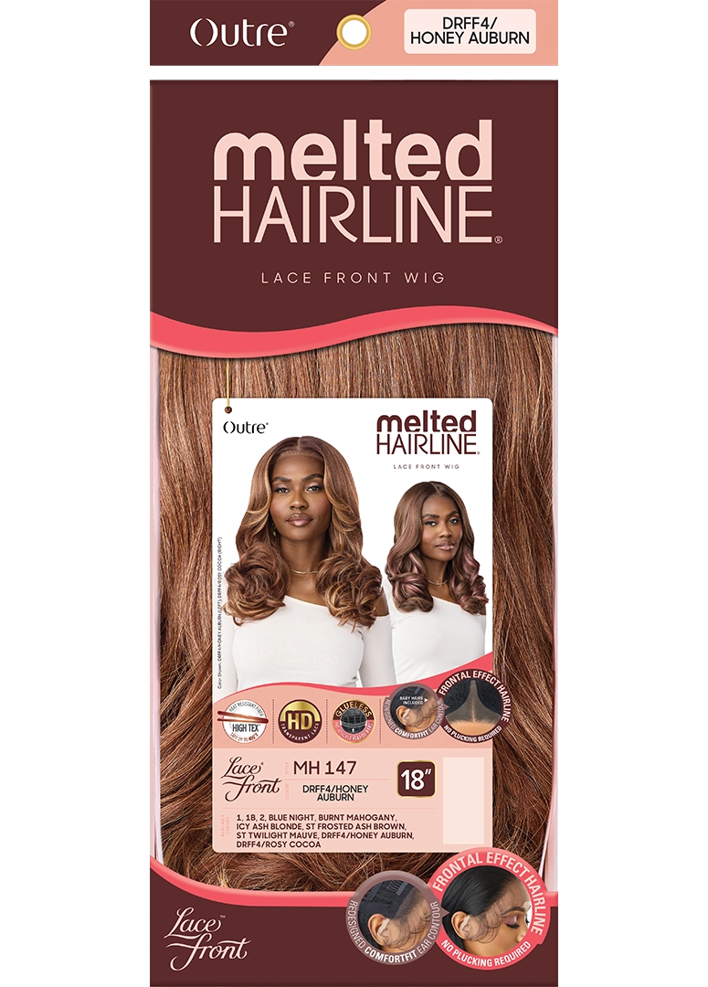 Outre Synthetic Melted Hairline HD Lace Front Wig MH147 QLMHMH147