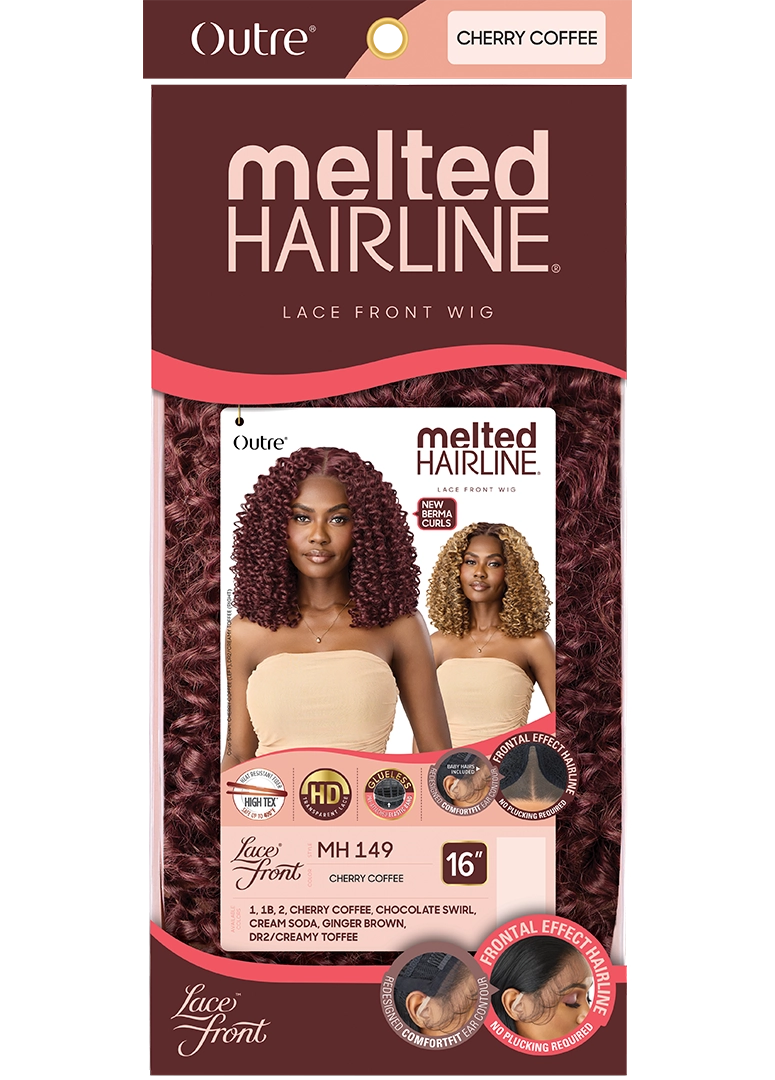 Outre Synthetic Melted Hairline HD Lace Front Wig MH149 QLMHMH149