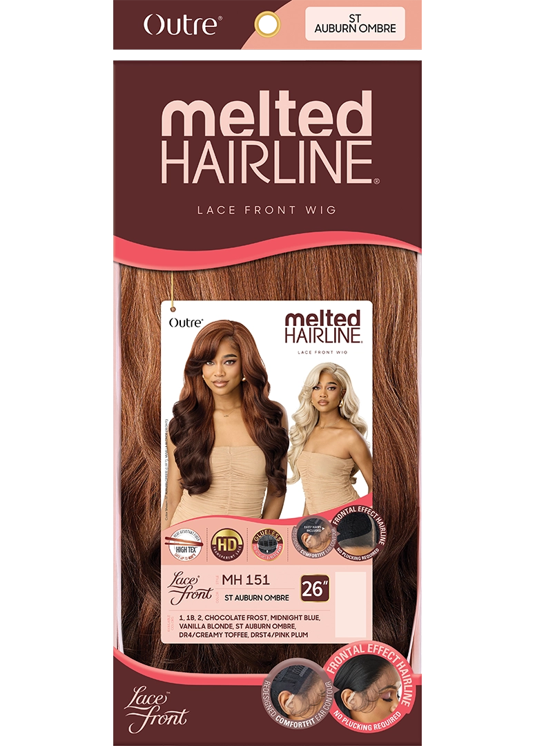 Outre Synthetic Melted Hairline HD Lace Front Wig MH151 QLMHMH151