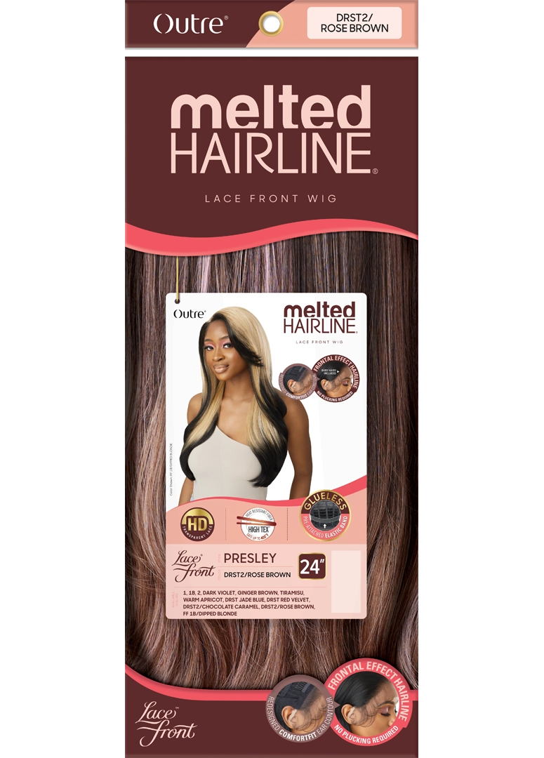 Outre Synthetic Melted Hairline HD Lace Front Wig Presley QLMHPRE - Elevate Styles
