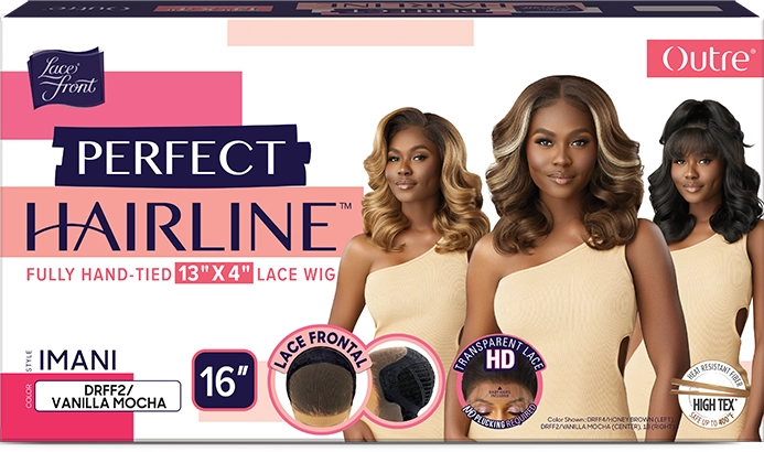Outre Perfect Hairline 13"x 4"  HD Transparent Lace Front Wig Imani - Elevate Styles