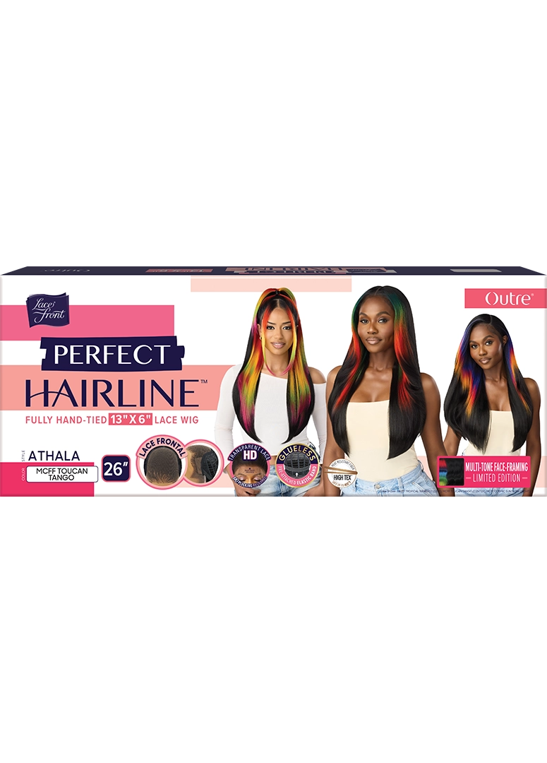 Outre Perfect Hairline 360 Frontal Lace 13"x 6" HD Transparent Lace Front Wig Athala QLPHLATH - Elevate Styles