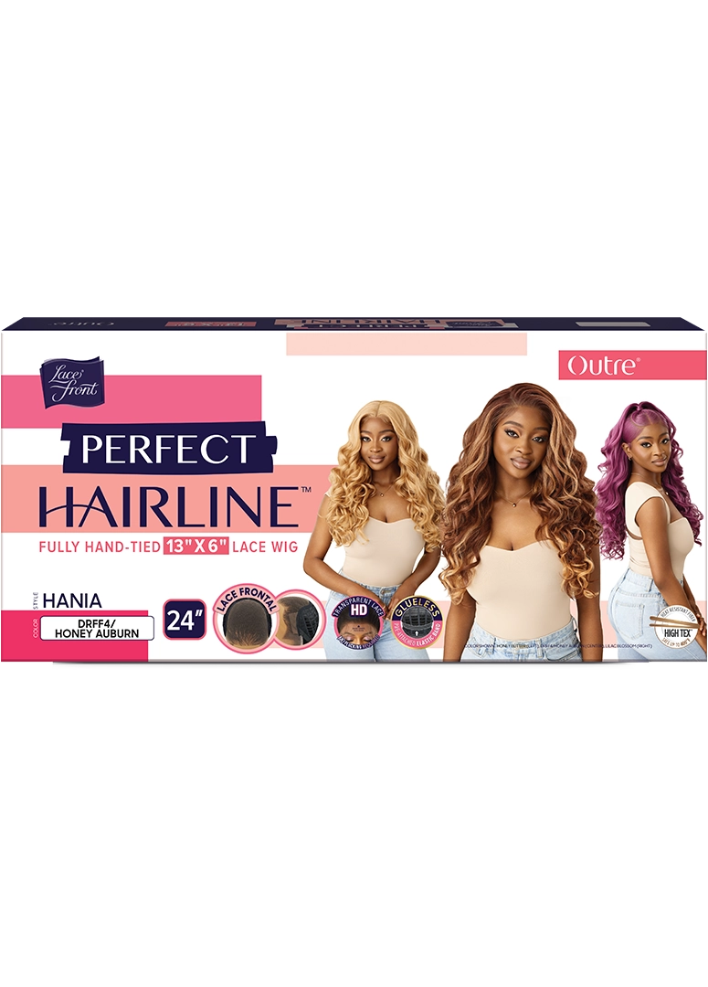 Outre Perfect Hairline 360 Frontal Lace 13"x 6" HD Transparent Lace Front Wig Hania QLPHLHAN - Elevate Styles