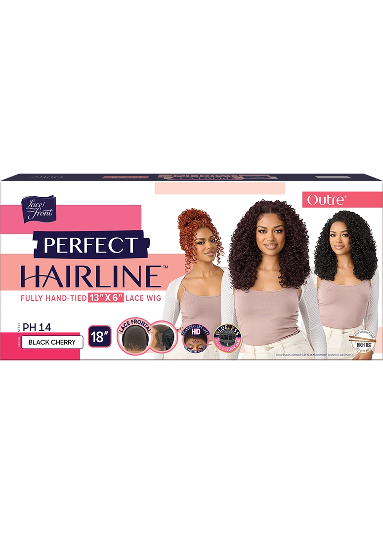 Outre Perfect Hairline 360 Frontal Lace 13"x 6" HD Transparent Lace Front Wig PH14 QLPHLPH14