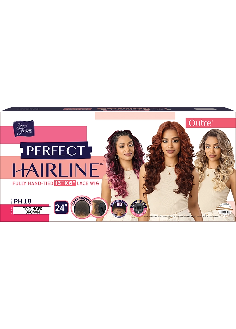 Outre Perfect Hairline 360 Frontal Lace 13"x 6" HD Transparent Lace Front Wig PH18 QLPHLPH18 - Elevate Styles