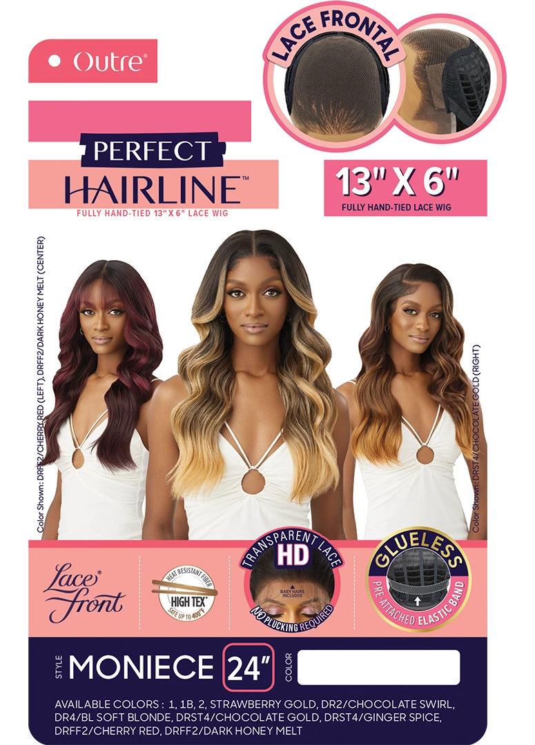 Outre 360 Frontal Lace 13"x 6" HD Transparent Lace Front Wig Moniece - Elevate Styles