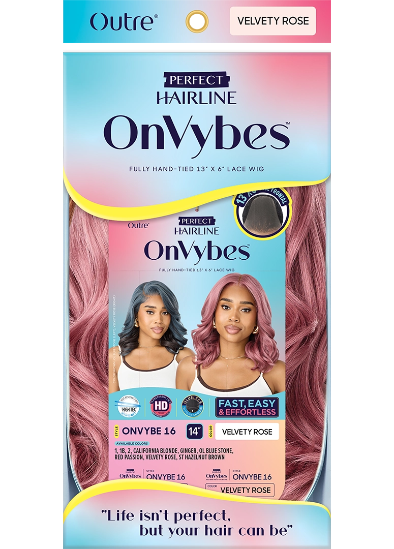 Outre Perfect Hairline OnVybes 13"x6" Lace Front Wig OnVybe 16 QLPHLOOVB16