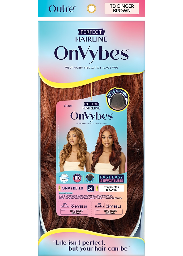Outre Perfect Hairline OnVybes 13"x6" Lace Front Wig OnVybe 18 QLPHLOOVB18