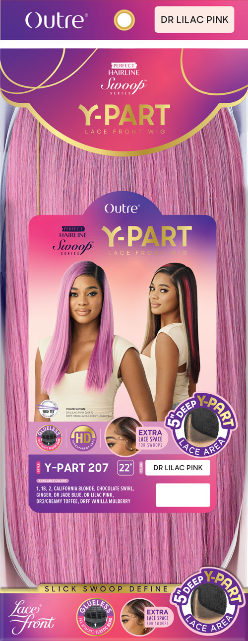 Outre Perfect Hairline Swoop Series Y-Part Frontal Lace Front Wig Y-Part 207 QLPHLSSYP207