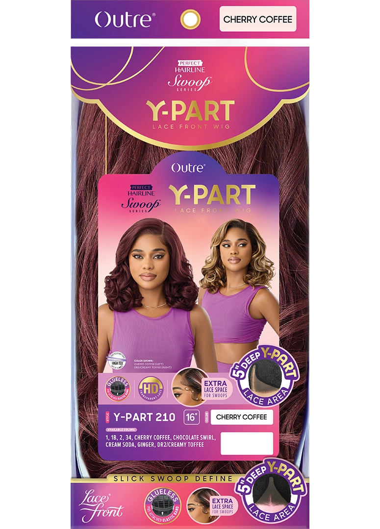 Outre Perfect Hairline Swoop Series Y-Part Frontal Lace Front Wig Y-Part 210 QLPHLSSYP210
