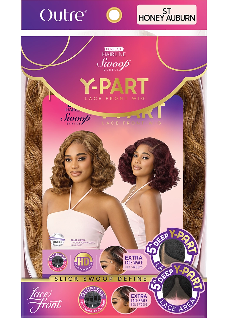 Outre Perfect Hairline Swoop Series Y-Part Frontal Lace Front Wig Y-Part 212 QLPHLSSYP212 - Elevate Styles