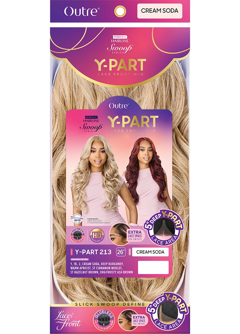 Outre Perfect Hairline Swoop Series Y-Part Frontal Lace Front Wig Y-Part 213 QLPHLSSYP213