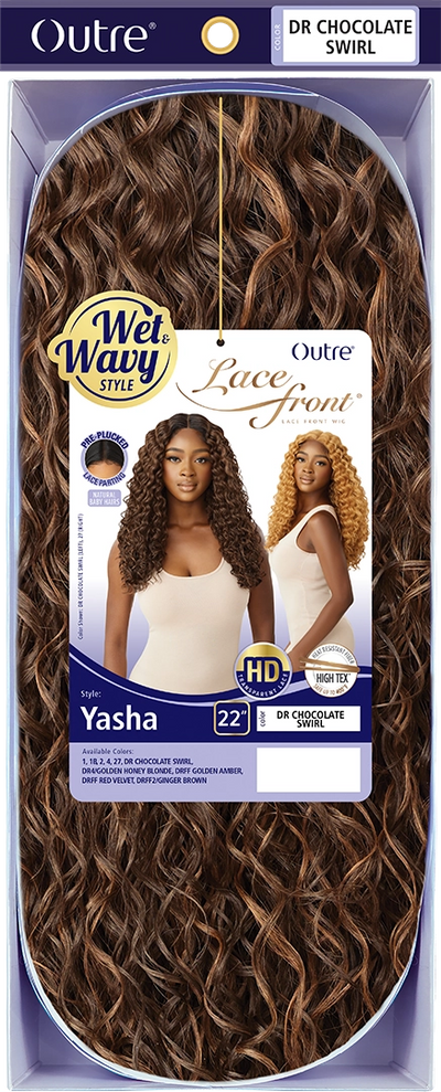 Outre Wet N Wavy HD Lace Front Wig Yasha 22" - Elevate Styles
