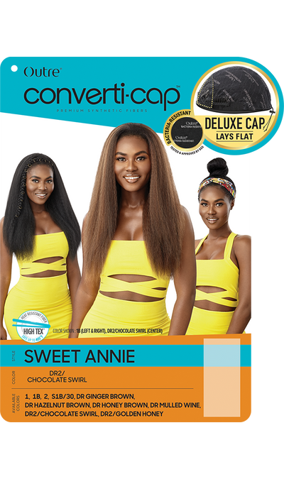 Outre Synthetic Converti-Cap Wig Sweet Annie - Elevate Styles

