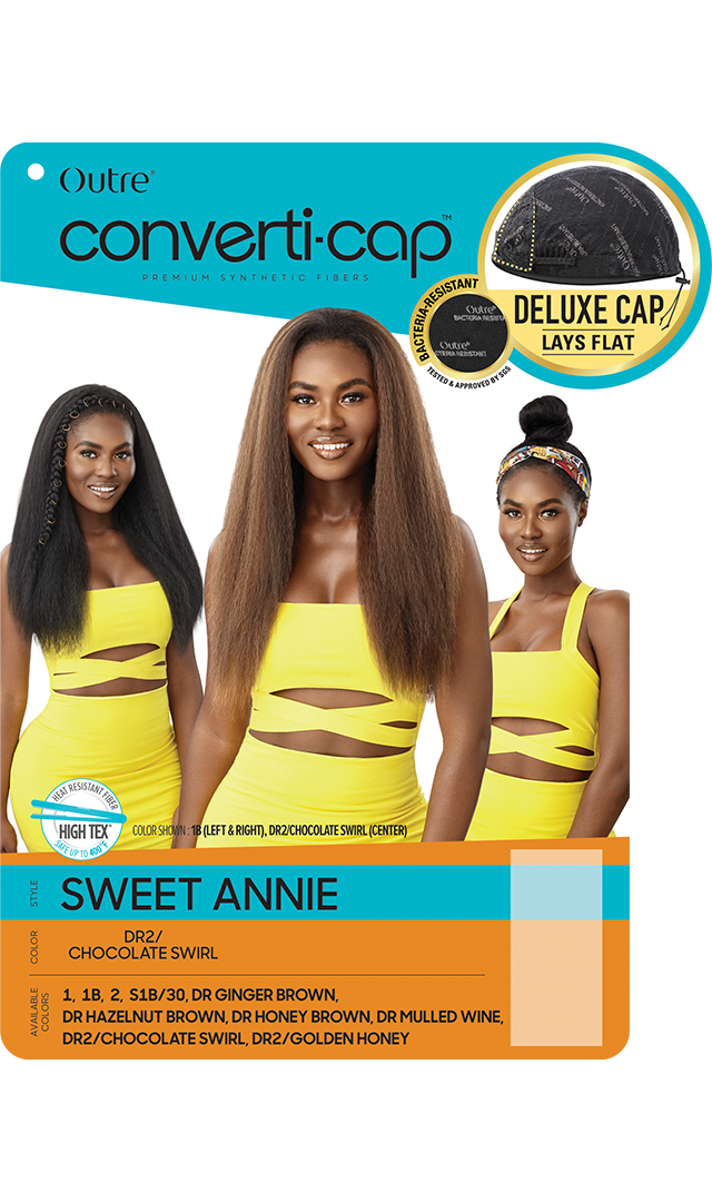 Outre Synthetic Converti-Cap Wig Sweet Annie - Elevate Styles