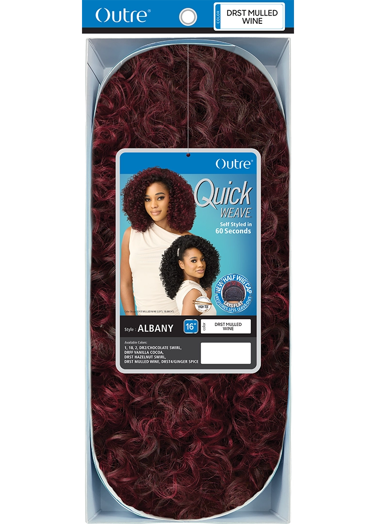 Outre Quick Weave Half Wig Albany QSALB - Elevate Styles