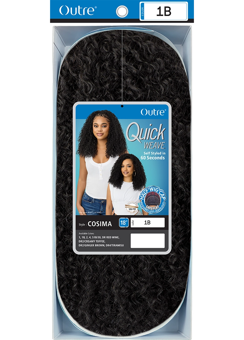 Outre Quick Weave Synthetic Half Wig Cosima QSCOS - Elevate Styles