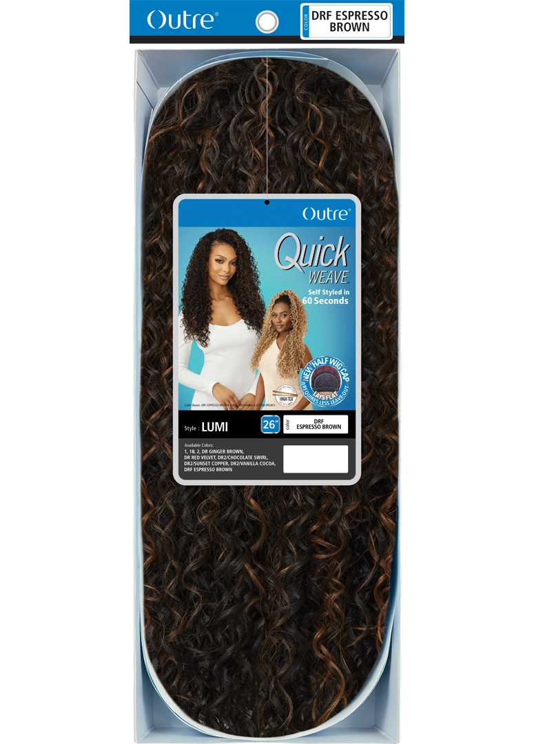 Outre QuickWeave Half Wig Lumi - Elevate Styles