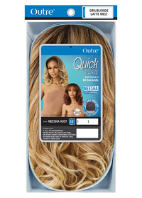 Thumbnail for Outre Quick Weave Neesha Soft & Natural Texture Half Wig Neesha H307 - Elevate Styles