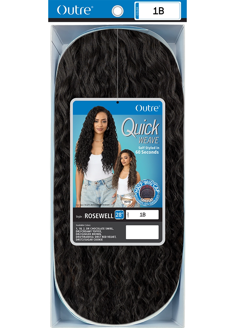 Outre Quick Weave Synthetic Half Wig Rosewell QSROS - Elevate Styles