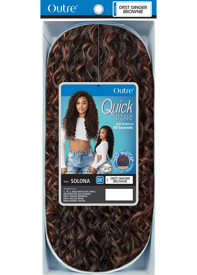 Outre Quick Weave Half Wig Solona QSSOL - Elevate Styles