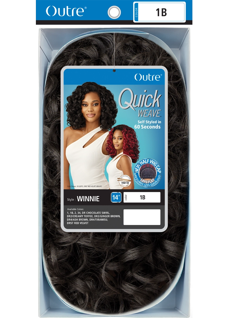 Outre Quick Weave Half Wig Winnie QSWIN - Elevate Styles