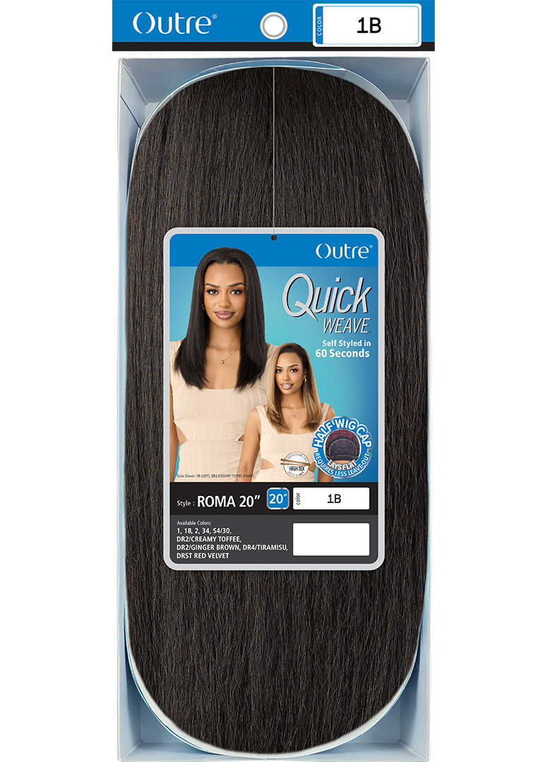 Outre Quick Weave Half Wig Roma 20" QSROM20 - Elevate Styles