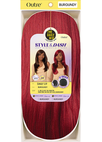 Thumbnail for Outre The Daily Wig Style and Dash Lace Part Wig Daily 19 24 Inch QPDSDAI19