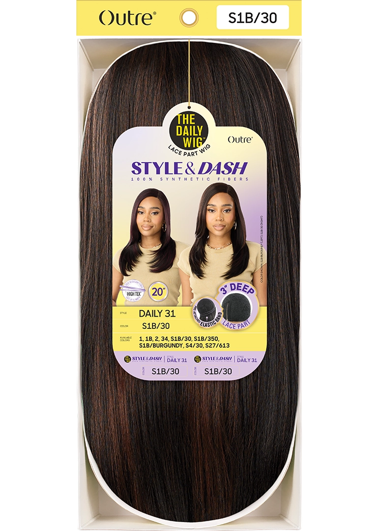 Outre The Daily Wig Style and Dash Lace Part Wig Daily 31 QPDSDAI31