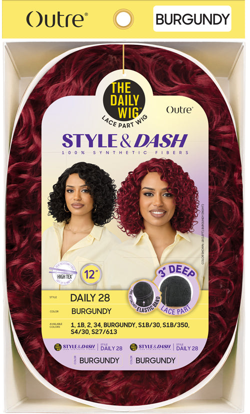Outre The Daily Wig Style and Dash Lace Part Wig Daily 28 QPDSDAI28 - Elevate Styles