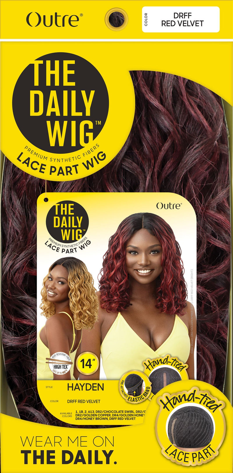 Outre The Daily Wig Premium Synthetic Hand-Tied Lace Part Wig Hayden - Elevate Styles