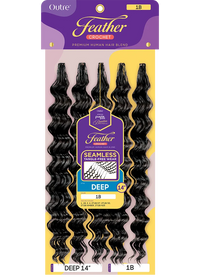 Thumbnail for Premium Purple Pack Brazilian Bundle Feather Crochet Deep 14