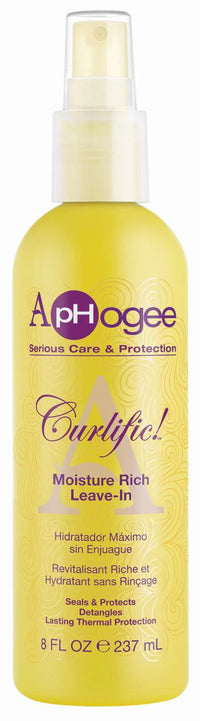 Thumbnail for ApHogee Curlific! Moisture Rich Leave-In – 8 oz - Elevate Styles